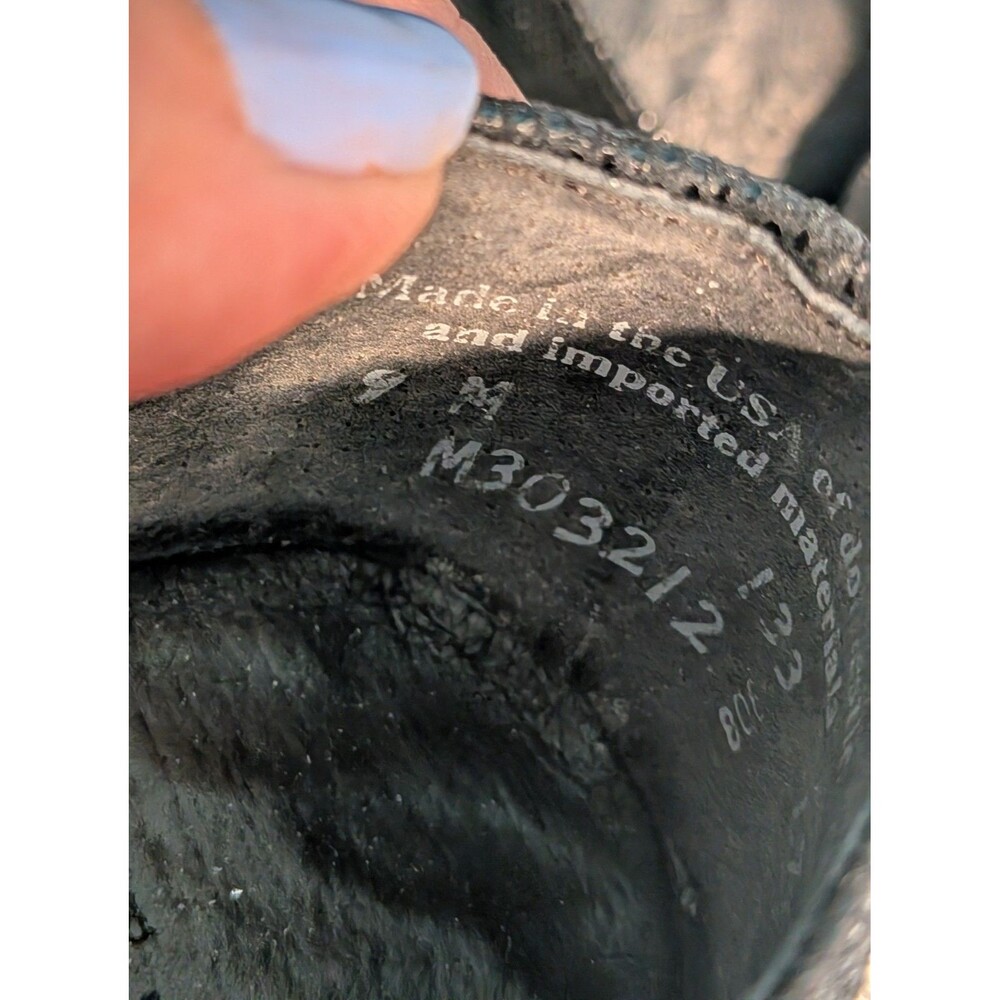 Munro American Womens 9 M Loafer Flats Black Shimmer Shock Absorbing Career NEW - Picture 6 of 11